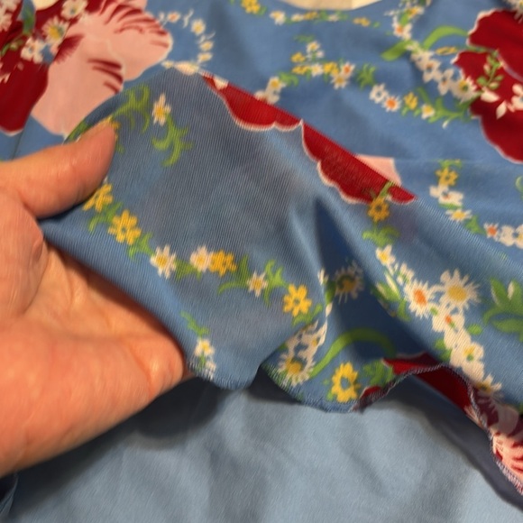 Tommy Jeans Blue Floral Cami, Medium - Picture 6 of 6